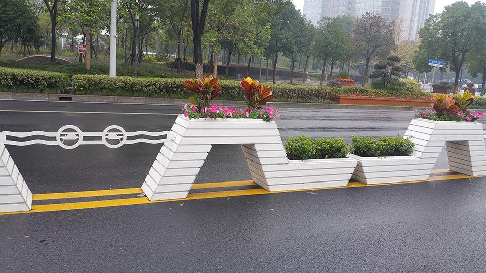 绍兴道路隔离绿化项目(图2)