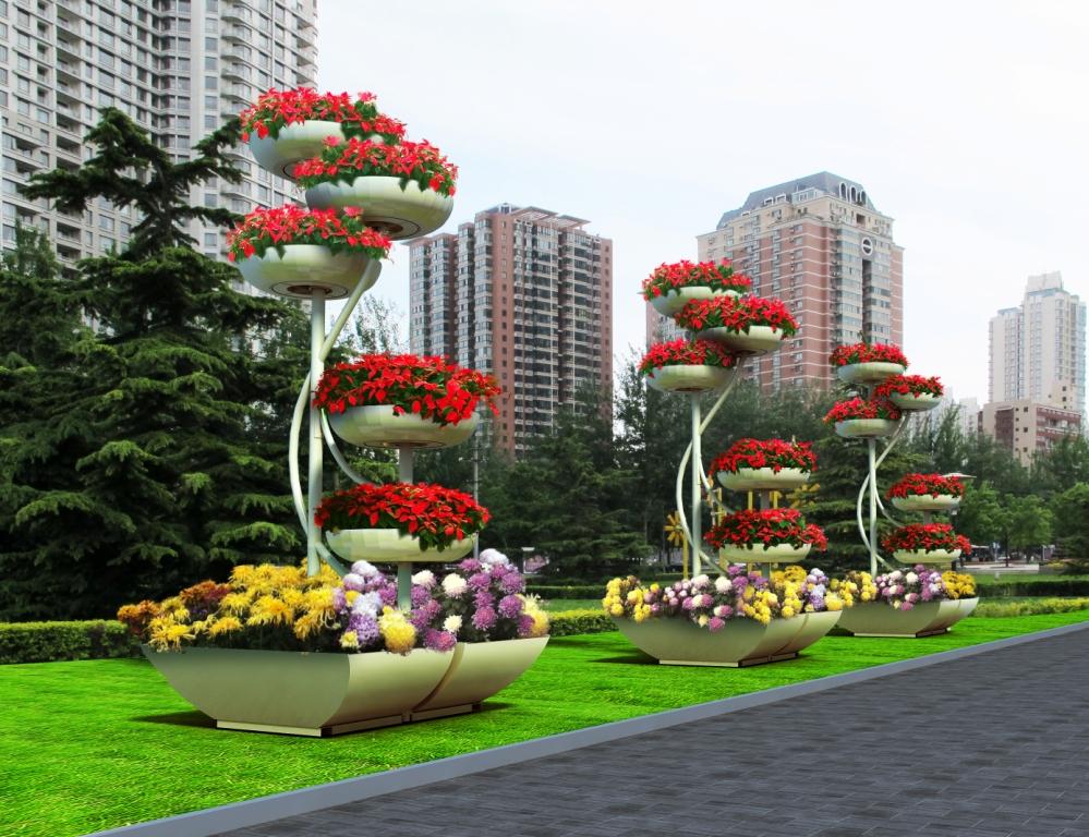 铁艺立体花器(图7)