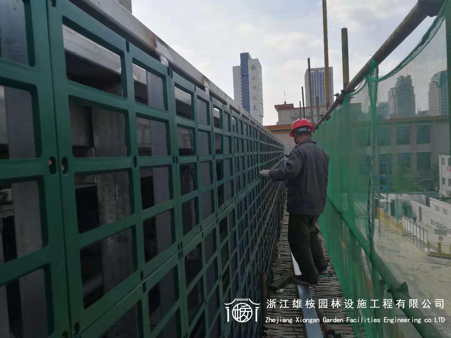 省科协大楼立体车库景观墙(图6)