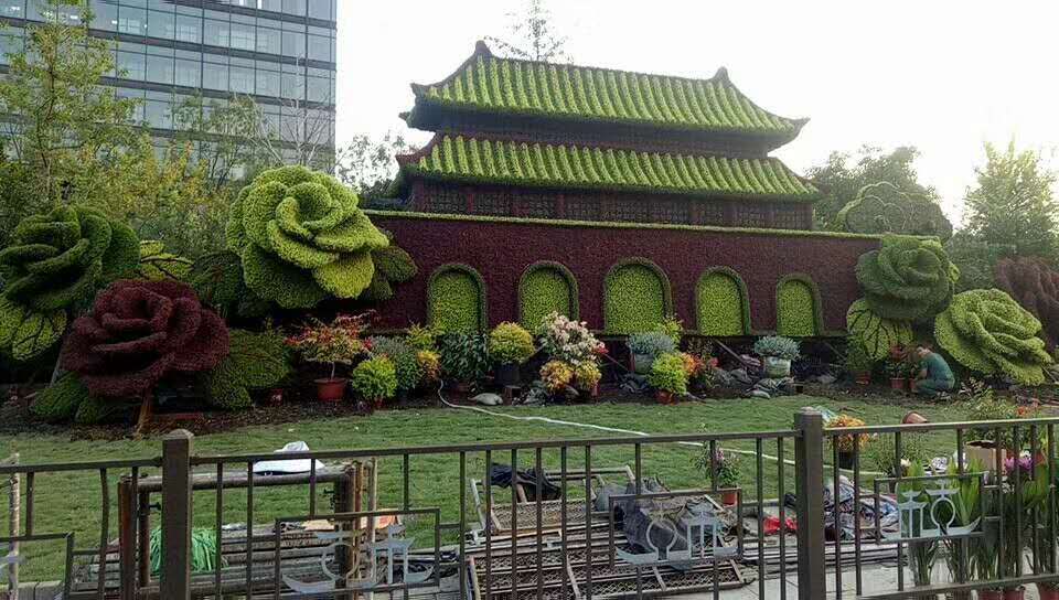 2018国庆立体花坛(图9)